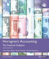Horngren'S Accounting, The Financial Chapters, Global Edition