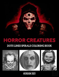 Bertrand.pt - Horror Creatures Dots Lines Spirals Coloring Book