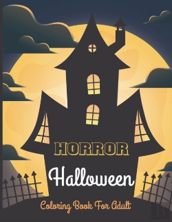 Bertrand.pt - Horror Halloween Coloring Book For Adult