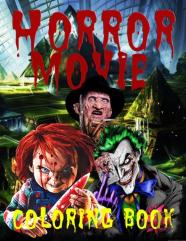 Horror Movie Coloring Book