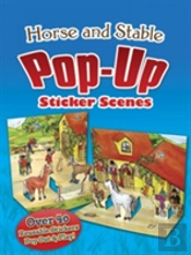 Horse And Stable Popup Sticker Scenes