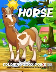 Horse Coloring Book