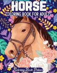 Horse Coloring Book For Adults