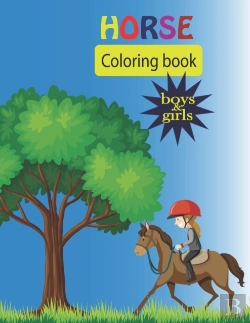 Bertrand.pt - Horse Coloring Book For Boys And Girls