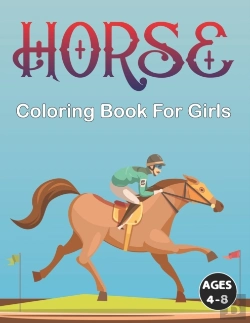 Bertrand.pt - Horse Coloring Book For Girls Ages 4-8