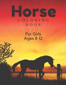 Bertrand.pt - Horse Coloring Book For Girls Ages 8-12
