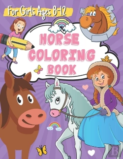 Bertrand.pt - Horse Coloring Book For Girls Ages 8-12