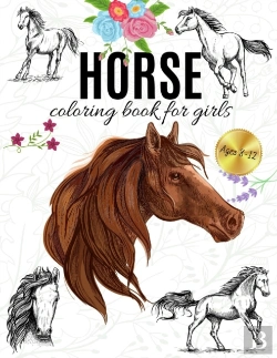 Bertrand.pt - Horse Coloring Book For Girls Ages 8-12