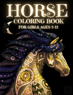 Bertrand.pt - Horse Coloring Book For Girls Ages 8-12