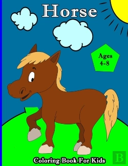 Bertrand.pt - Horse Coloring Book For Kids Ages 4-8