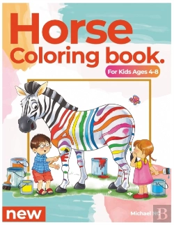 Bertrand.pt - Horse Coloring Book For Kids Ages 4-8