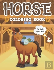 Horse Coloring Book For Kids Ages 4-8