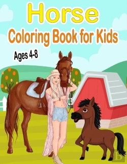 Bertrand.pt - Horse Coloring Book For Kids Ages 4-8