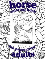 Horse Coloring Book Fun Pages Great Adults