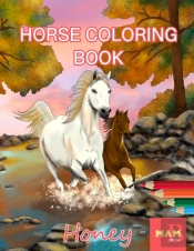 Horse Coloring Book