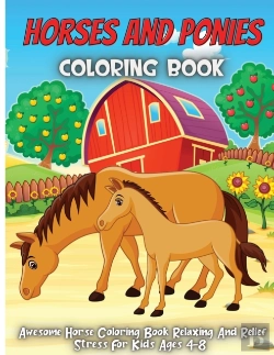 Bertrand.pt - Horses And Ponies Coloring Book