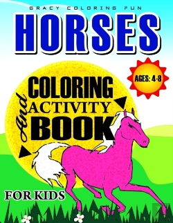 Bertrand.pt - Horses Coloring And Activity Book For Kids