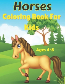 Bertrand.pt - Horses Coloring Book For Kids Ages 4-8