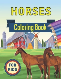 Bertrand.pt - Horses Coloring Book For Kids