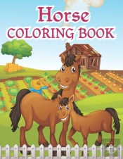 Horses Coloring Book