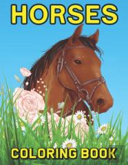 Horses Coloring Book