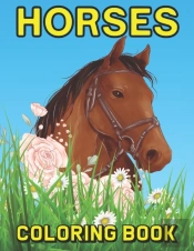 Horses Coloring Book