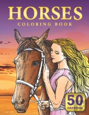 Horses Coloring Book