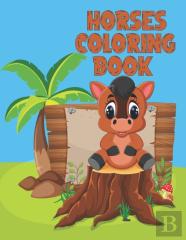Horses Coloring Book