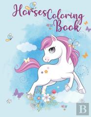 Horses Coloring Book