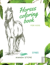 Horses Coloring Book