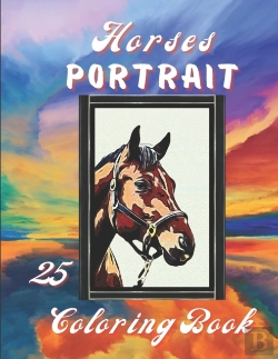 Bertrand.pt - Horses Portrait Colouring Book
