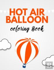 Hot Air Balloon Coloring Book