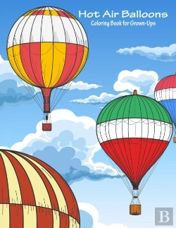 Bertrand.pt - Hot Air Balloons Coloring Book For Grown