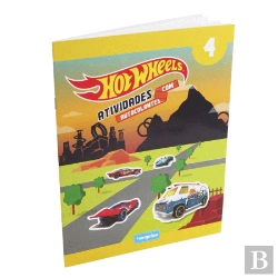 Bertrand.pt - Hot Wheels - Atividades com Autocolantes N.º 4