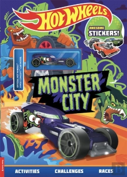 Bertrand.pt - Hot Wheelsâ„¢: Monster City (With Stickers And Hw50 Conceptâ„¢ Car Model)