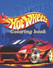 Hotwheels Coloring Book