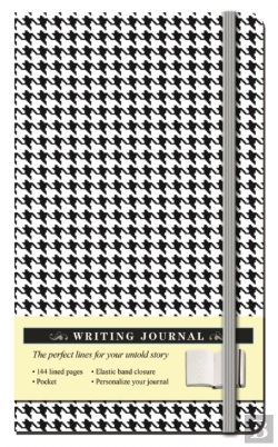Bertrand.pt - Houndstooth Black And White Journal