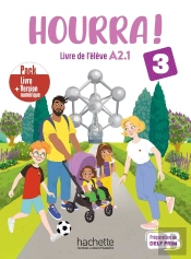 Hourra ! 3 : Fle ; Pack Livre De L'Élève + Version Numérique ; A2.1