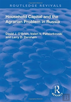 Bertrand.pt - Household Capital And The Agrarian Problem In Russia