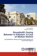 Household'S Saving Behavior In Pakistan
