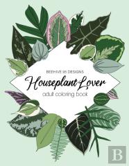 Houseplant Coloring Book