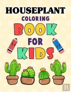 Bertrand.pt - Houseplant Coloring Book For Kids