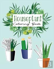 Houseplant Coloring Book