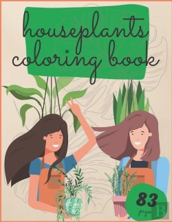 Bertrand.pt - Houseplants Coloring Book