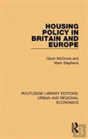 Housing Policy In Britain And Europe