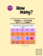 How Many? Counting 1 - 10 And Coloring Shapes!