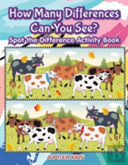 How Many Differences Can You See? Spot The Difference Activity Book