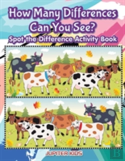 Bertrand.pt - How Many Differences Can You See? Spot The Difference Activity Book