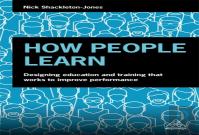 How People Learn