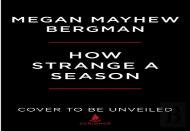 How Strange A Season